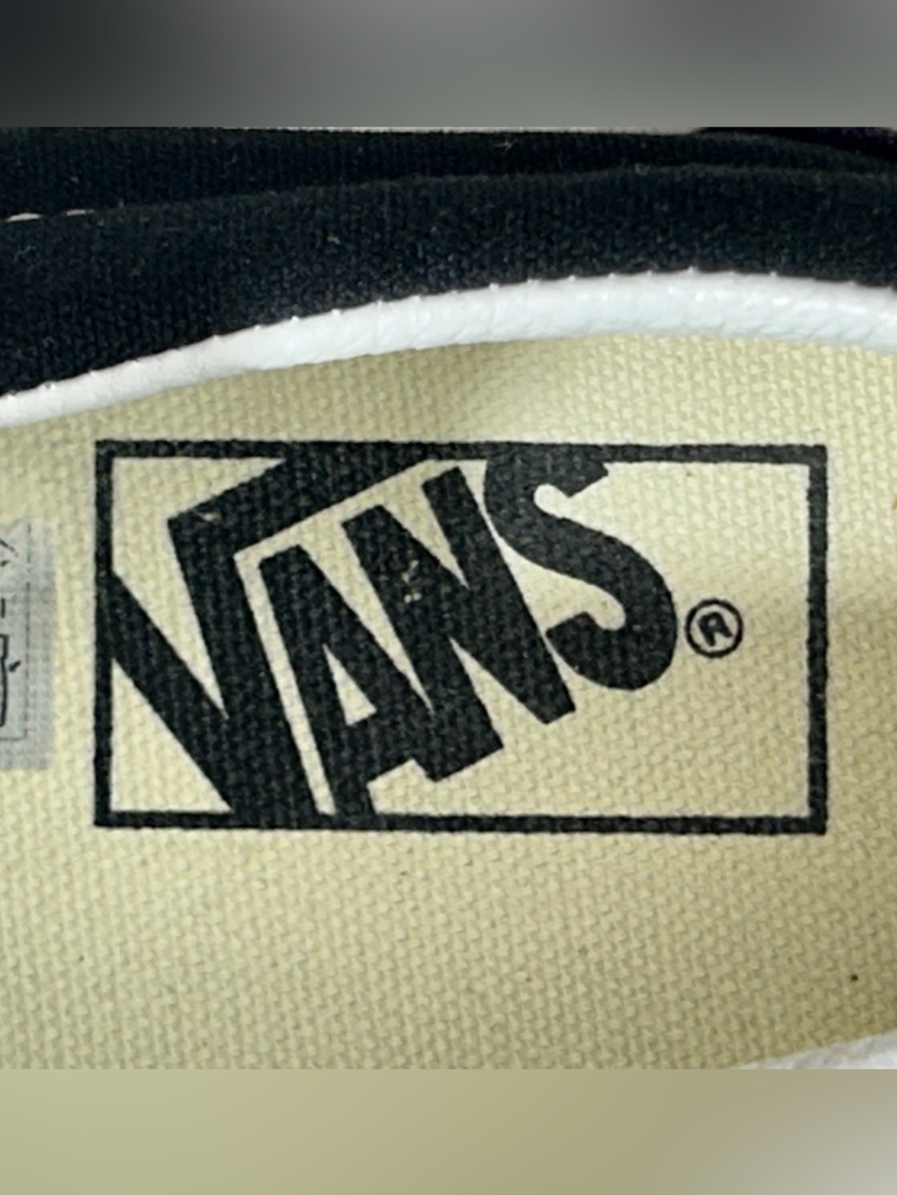 Vans Slip-On Women’s Black & Purple Checkered Sneakers Size 5.5 - Picture 2 of 9